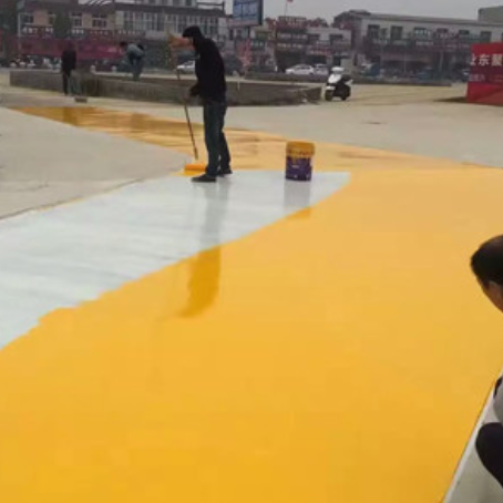 河东彩色路面喷涂翻新的使用寿命多长